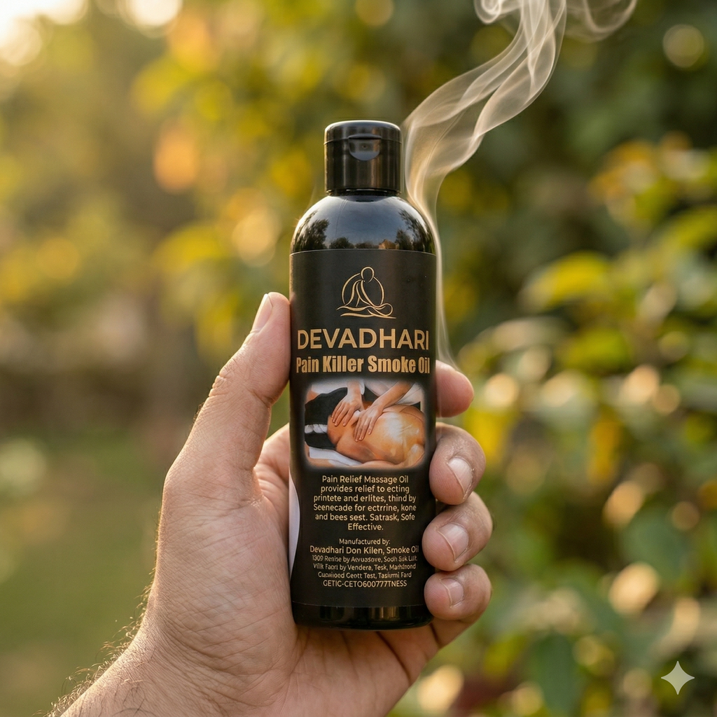 Gold Smoke Pain Relief & Massage Oil