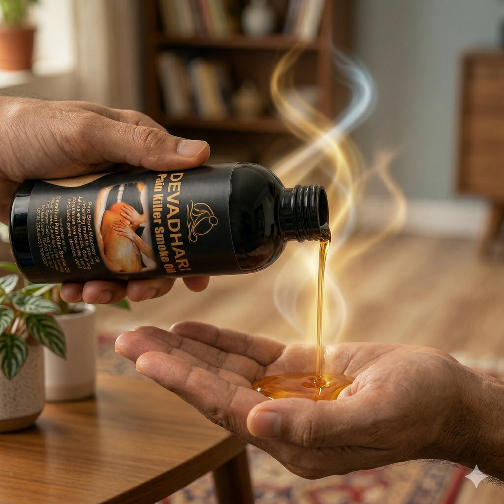 Gold Smoke Pain Relief & Massage Oil