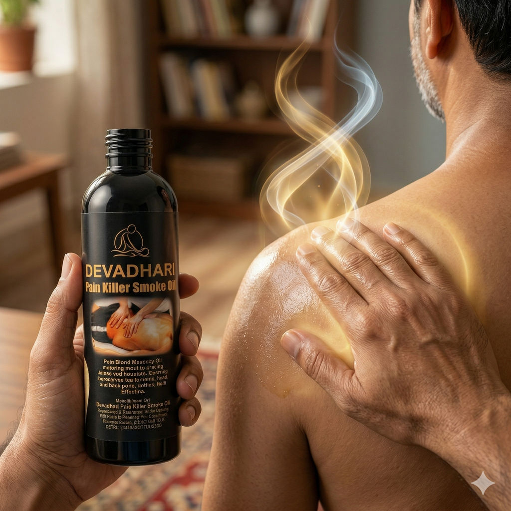 Gold Smoke Pain Relief & Massage Oil