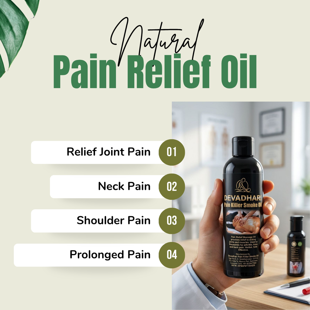 Gold Smoke Pain Relief & Massage Oil